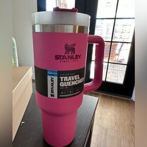 Pink Stanley 40oz tumbler